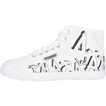 Kawasaki  Módne tenisky Graffiti Canvas Boot K202415-ES 1002 White  Biela