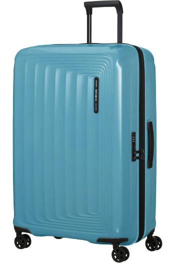 Samsonite Skořepinový cestovní kufr Nuon EXP 100/110 l - světle modrá