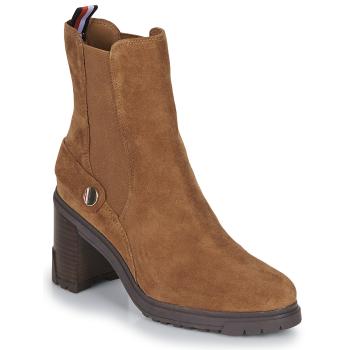 Tommy Hilfiger  Outdoor High Heel Boot  Čižmičky Hnedá