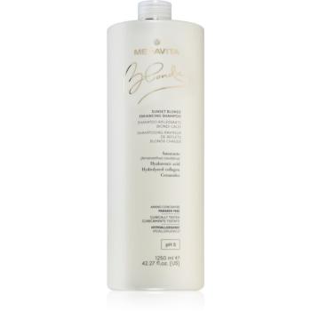 Medavita Blondie Sunset Blonde Enhancing Shampoo šampón pre blond vlasy pre zvýraznenie farby vlasov 1250 ml