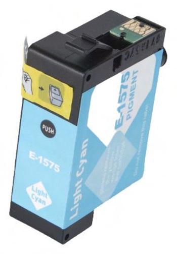 EPSON T1575 (C13T15754010) - kompatibilná cartridge, svetlo azúrová, 29,5ml