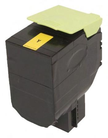 LEXMARK 802S (80C2SY0) - kompatibilný toner, žltý, 2000 strán