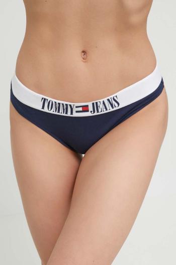 Tangá Tommy Jeans tmavomodrá farba