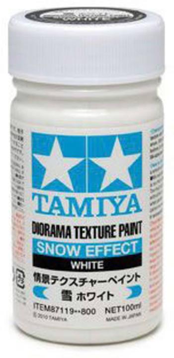 Tamiya 87119 tmel pre modelovú železnicu snehobiela 100 ml