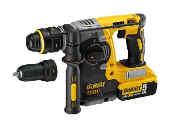 DeWALT DCH274P2 - Bezuhlíkové kombi kladivo SDS-Plus 24 mm 18 V