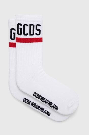 Ponožky GCDS biela farba