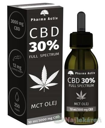 Pharma Activ CBD 30% Full Spectrum KONOPNÝ OLEJ, 10 ml