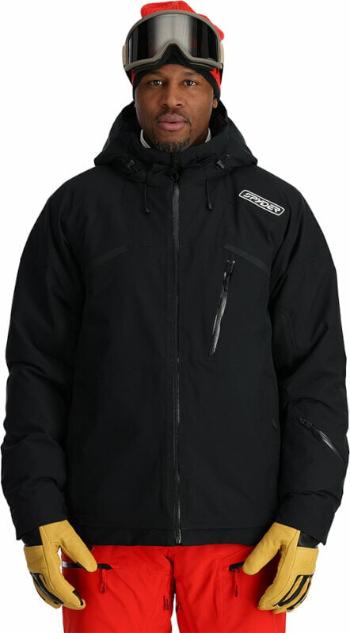 Spyder Mens Leader Ski Jacket Black XL Lyžiarska bunda