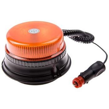 Maják oranžový LED 36 W, 12 LED, magnet, 1-funkcia (UEUALR0004)