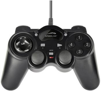 SpeedLink Thunderstrike gamepad PC čierna