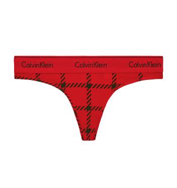Calvin Klein - tangá Modern Cotton red graphic print - limited edition-XS