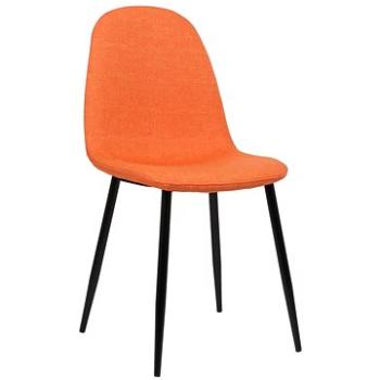 BHM Germany Jedálenská stolička Napier, textil, oranžová (C1006335)