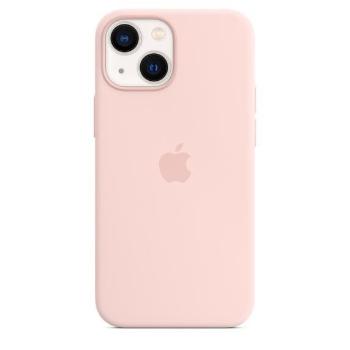 APPLE iPhone 13 mini Silicone Case with MagSafe - Chalk Pink