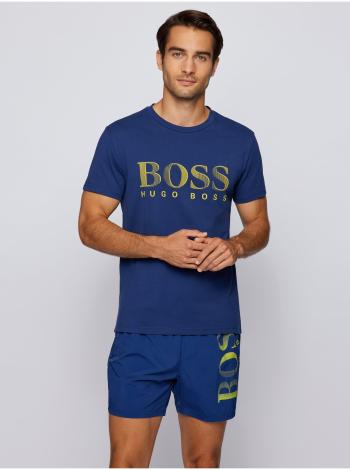 Modré pánske tričko HUGO BOSS