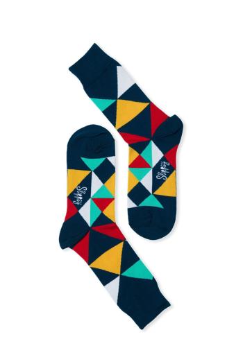 Viacfarebné ponožky Triangle Socks