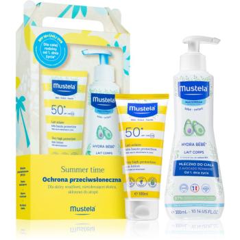 Mustela Bébé Summer Time Set darčeková sada(pre deti od narodenia)