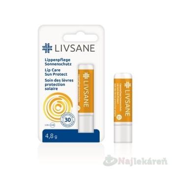 LIVSANE Balzam na pery Sun protect faktor 30  4,8 g