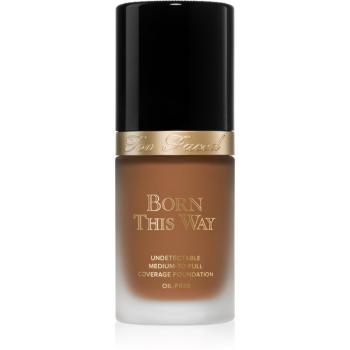 Too Faced Born This Way Flawless Coverage Natural Finish Foundation krycí make-up pre prirodzený vzhľad odtieň Chestnut 30 ml