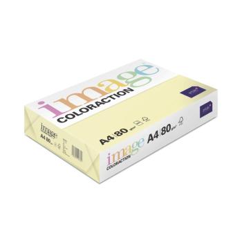 Image Coloraction kancelársky papier A4/80g, Desert - pastelovo žltá (YE23), 500 listov