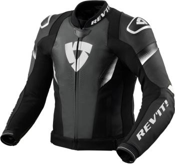 Rev'it! Jacket Control Black/White 52 Kožená bunda