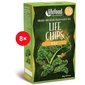 Lifefood LIFE CHIPS z kelu kučeravého RAW BIO – 8 ks (1077)