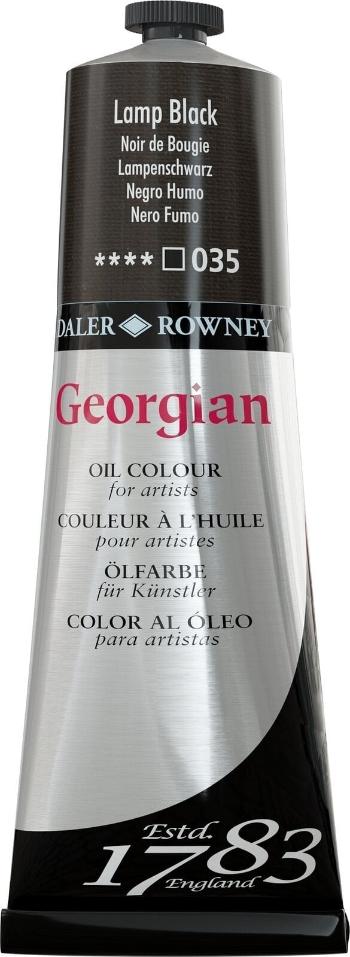 Daler Rowney Georgian Olejová farba Lamp Black 225 ml 1 ks