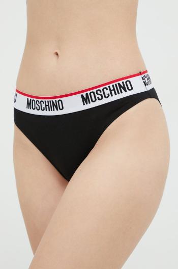 Nohavičky Moschino Underwear 2-pak čierna farba,