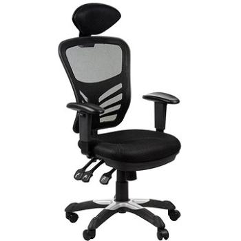 Otočná stolička HG-0001H BLACK (Stema_5903917400688)