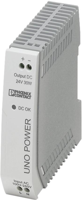 Phoenix Contact UNO-PS/1AC/24DC/30W sieťový zdroj na montážnu lištu (DIN lištu)  24 V/DC 1.25 A 30 W 1 x