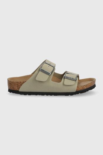 Detské šľapky Birkenstock Arizona béžová farba