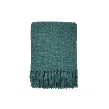 Malagoon  Lake green solid throw (NEW)  Deky Zelená