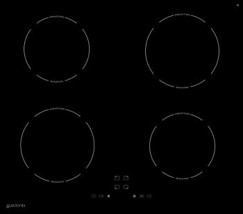 Indukční deska Guzzanti GZ 8402A
