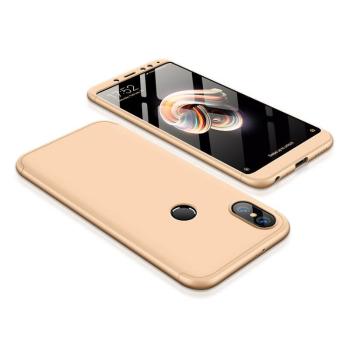 360° ochranný kryt Xiaomi Redmi Note 6 Pro zlatý