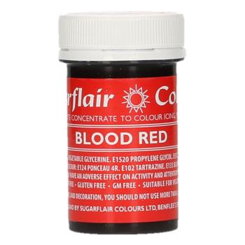 Gélová farba Blood Red - Červená 25 g