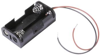 MPD BH2AAW batériový držák 2x mignon (AA) kábel (d x š x v) 58 x 32 x 16 mm