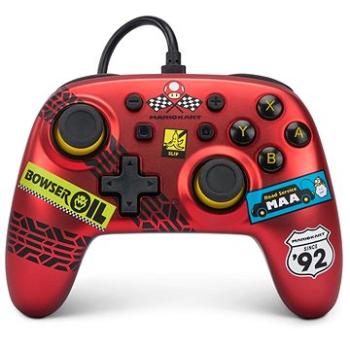 PowerA Wired Nano Controller for Nintendo Switch – Mario Kart: Racer Red – Nintendo Switch (NSGP0124-01)