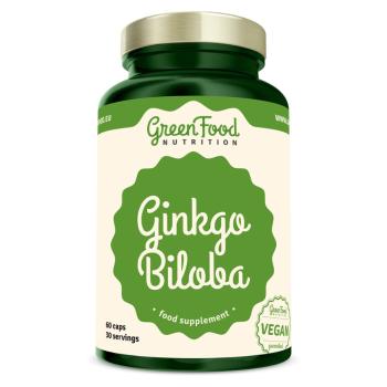 GREENFOOD NUTRITION Ginkgo biloba 60 kapsúl