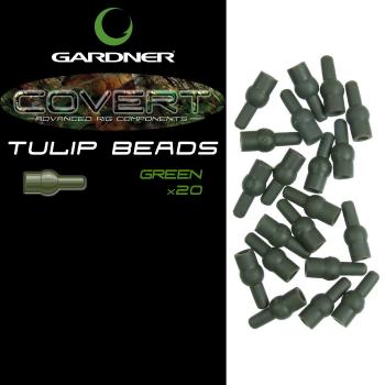 Gardner zarážky covert tulip beads-hnedé