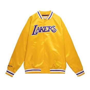 Mitchell & Ness Los Angeles Lakers Lightweight Satin Jacket gold - M