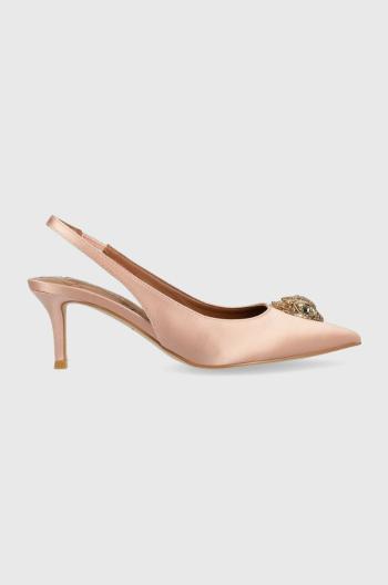 Lodičky Kurt Geiger London Belgravia Sling Back ružová farba