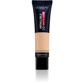 LORÉAL PARIS Infaillible 24H Matte Cover 200 Golden Sand 35 ml (3600523784455)