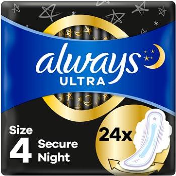 ALWAYS Ultra Secure Night s krídelkami 24 ks (8006540093764)