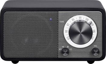 Sangean WR-7 Genuine Mini stolný rádio FM Bluetooth  možné znovu nabíjať čierna