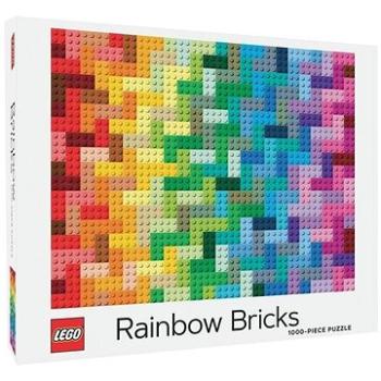 Chronicle books Puzzle LEGO® dúhové kocky 1000 dielikov (9781797210728)