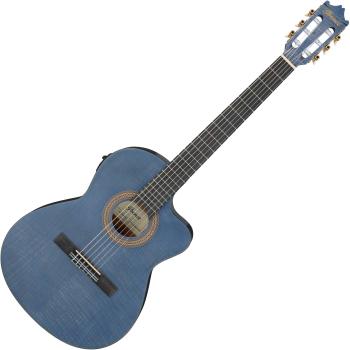 Ibanez GA5FMTCE-OB Berry Blue Klasická gitara s elektronikou