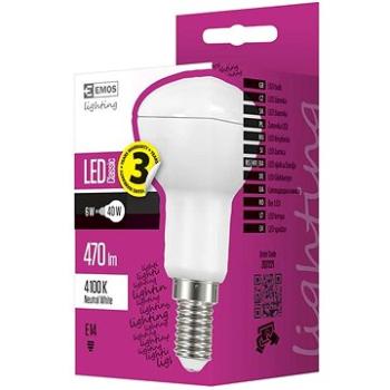EMOS LED žiarovka Classic R50 6W E14 neutrálna biela (1525731404)