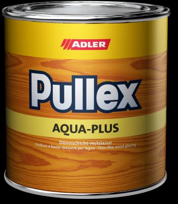 Adler Pullex Aqua Plus - vodouriediteľná lazúra na vonkajšie drevodomy a obloženie 10 l nuss - orech