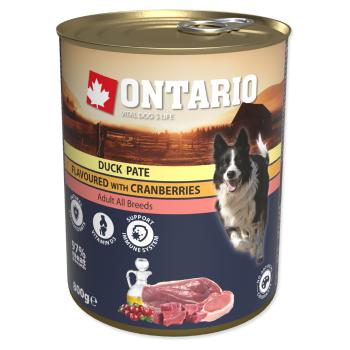 ONTARIO Konzerva kačacie paté s brusnicami 800 g