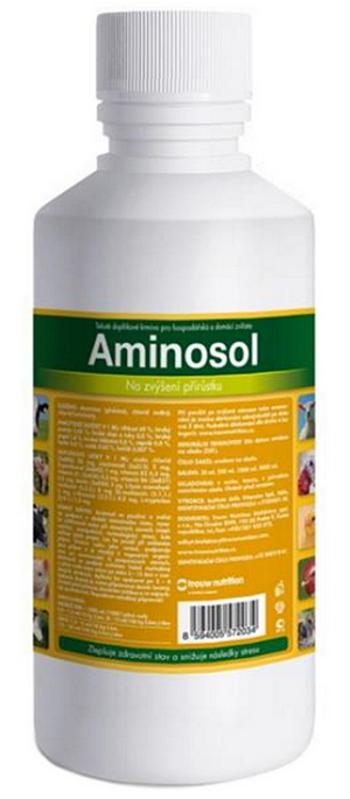 Aminosol perorálny vitamínový roztok pre zvieratá 250ml