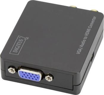 AV konvertor [VGA, cinch - HDMI] 1920 x 1080 Pixel Digitus DS-40130-1